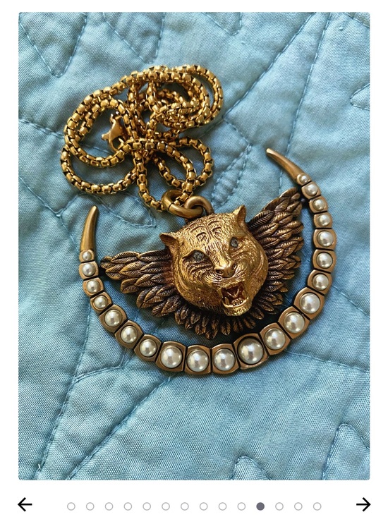 Gucci Jewelry - Gucci Charm Necklace Repurposed